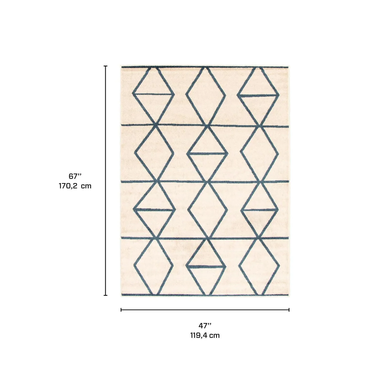 Tapis intérieur - 4 x 6