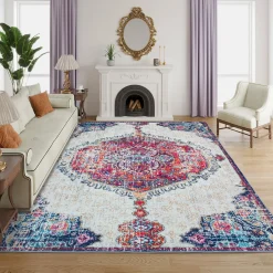 Tapis intérieur lavable à la machine - 5 x 7