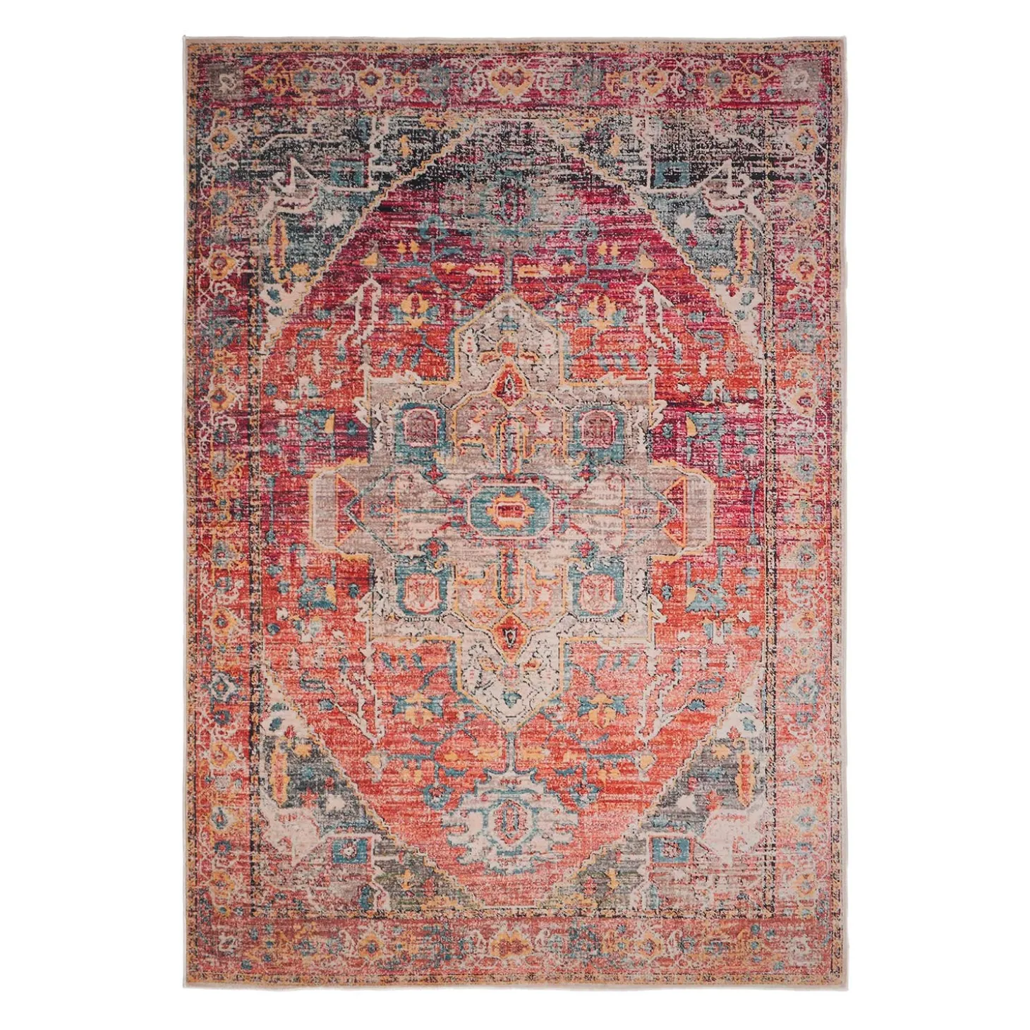 Tapis intérieur lavable à la machine - 5 x 7