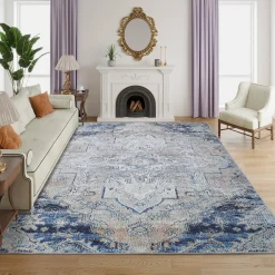 Tapis intérieur lavable à la machine - 5 x 7