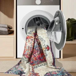 Tapis intérieur lavable à la machine - 5 x 7