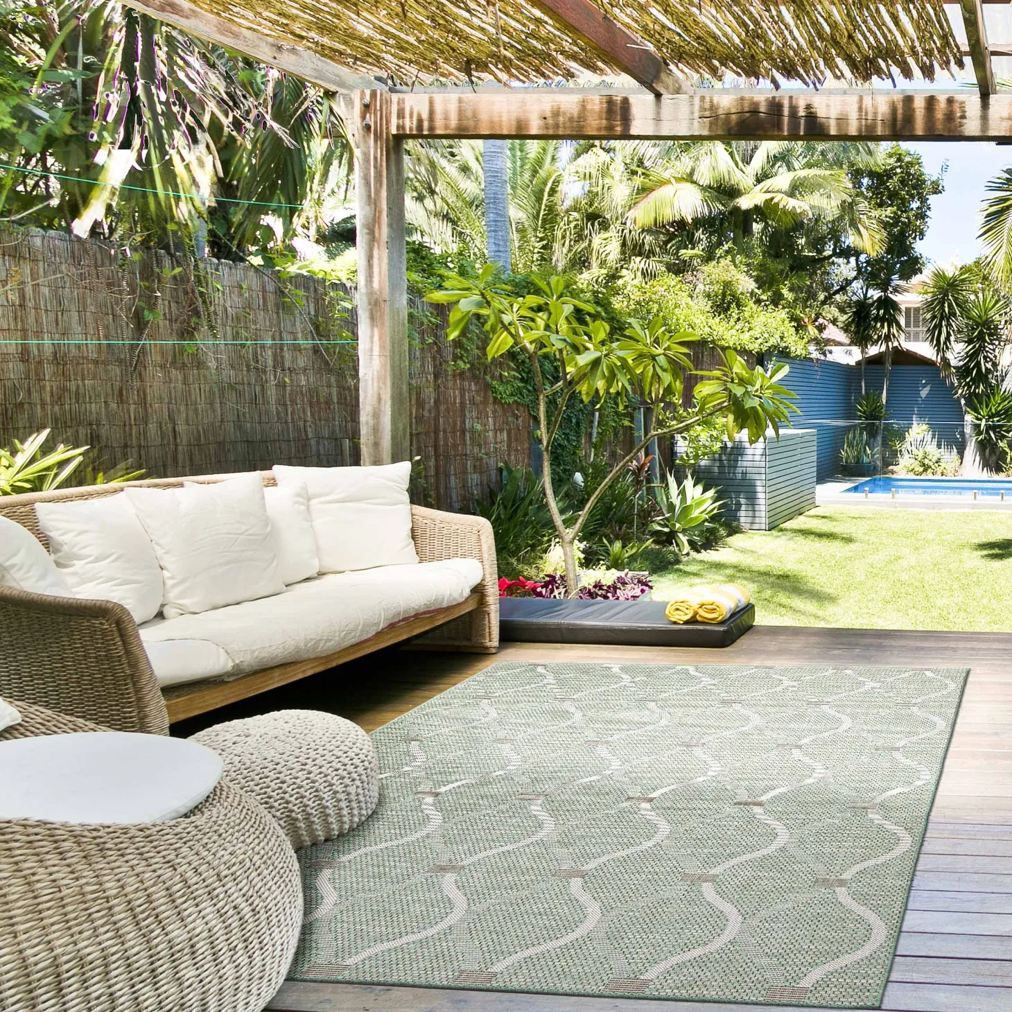 Tapis intérieur ou extérieur - 5 x 7