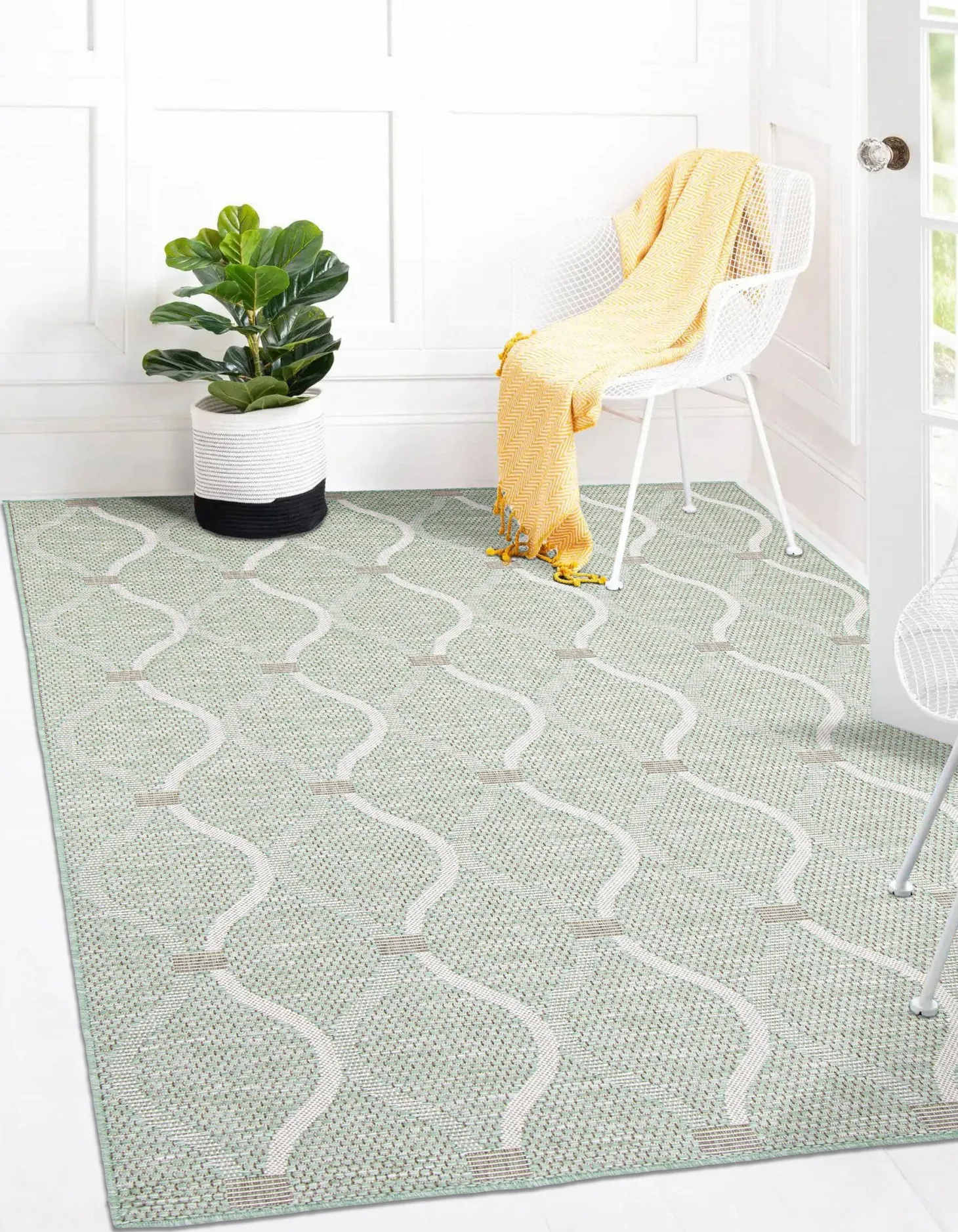 Tapis intérieur ou extérieur - 5 x 7