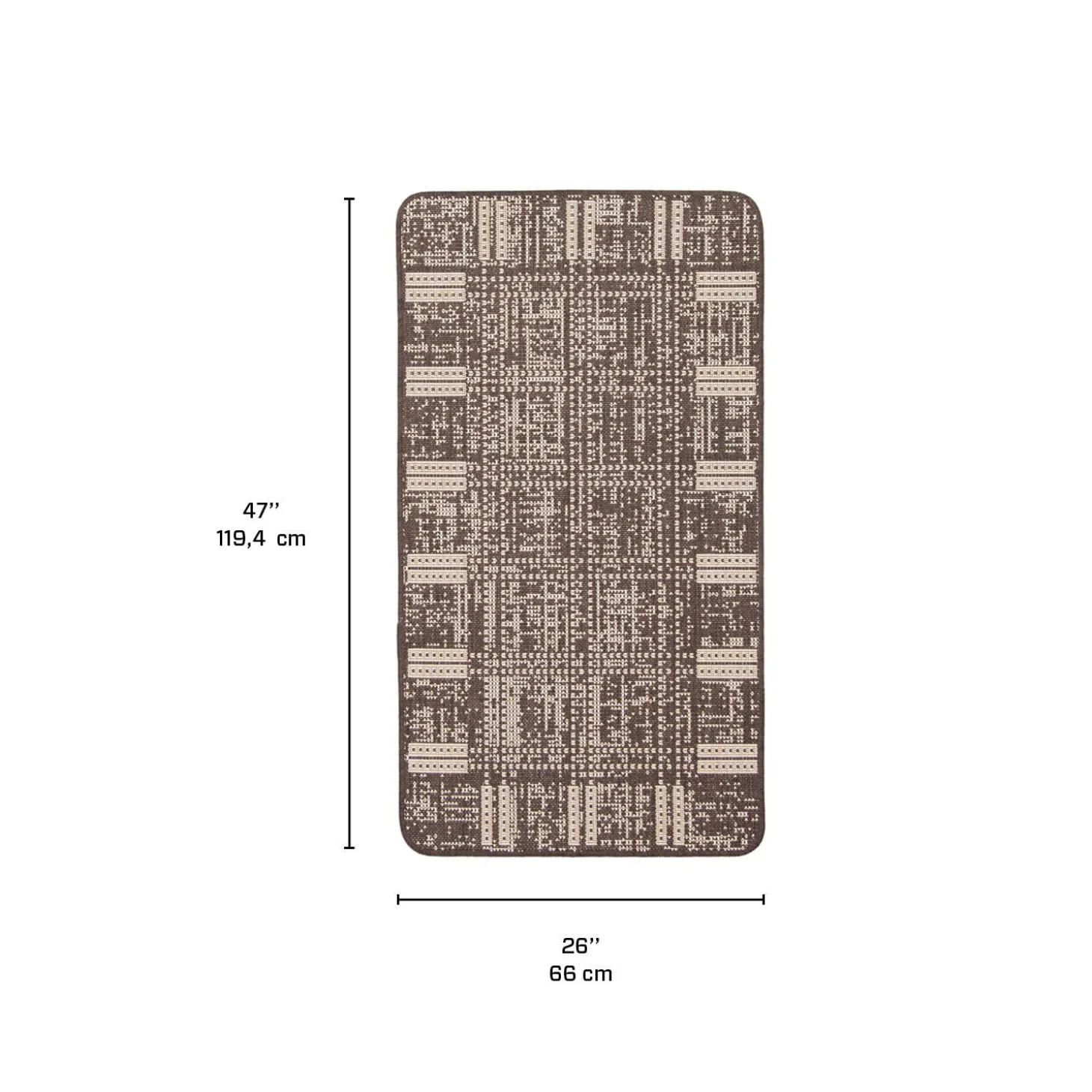 Tapis intérieur ou extérieur - 2 x 4