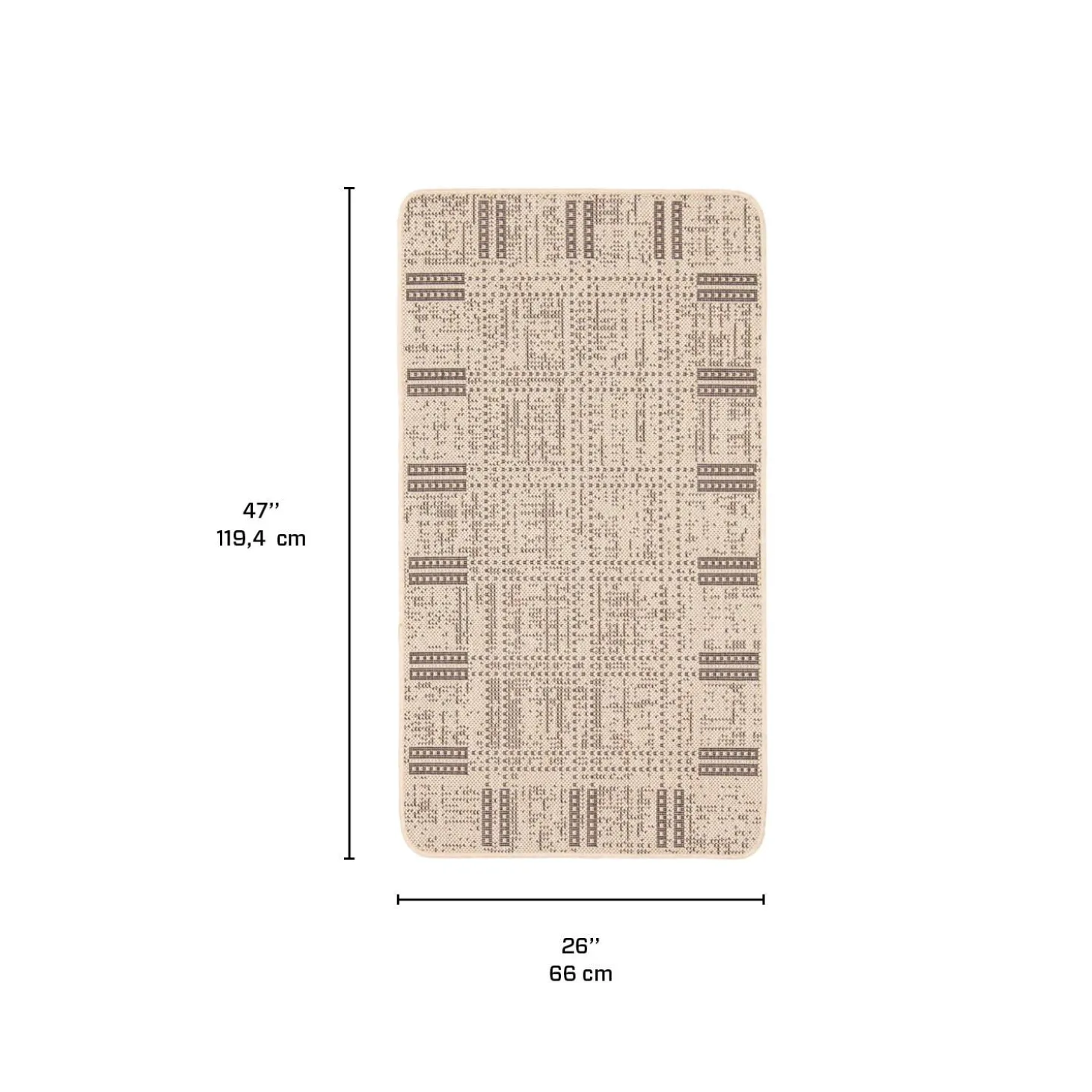 Tapis intérieur ou extérieur - 2 x 4