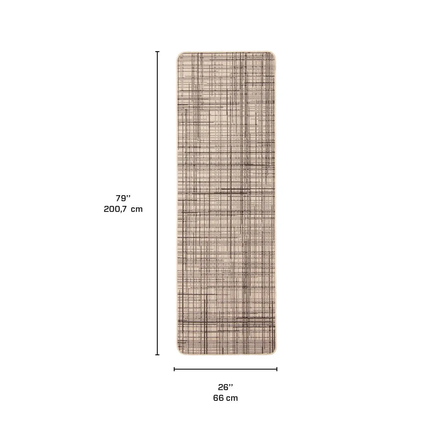 Tapis intérieur ou extérieur - 2 x 7