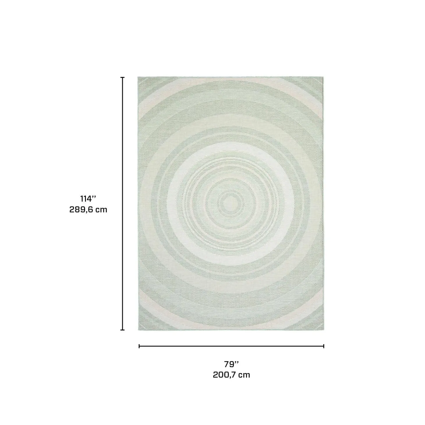 Tapis intérieur ou extérieur - 7 x 10