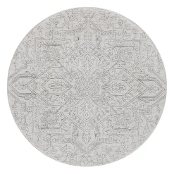 Tapis intérieur rond - 5x5
