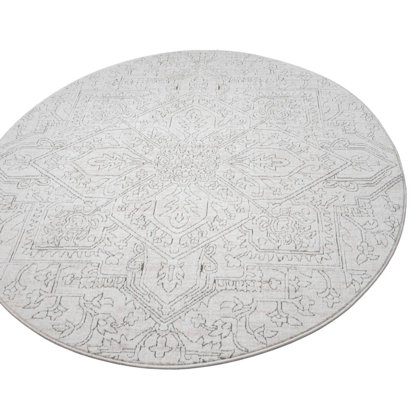 Tapis intérieur rond - 5x5