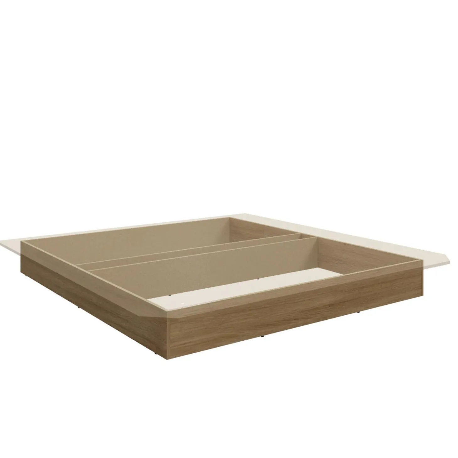 Très grand lit plateforme (78'')