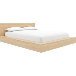 Très grand lit plateforme avec tête de lit - Nexera