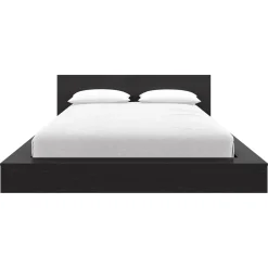 Très grand lit plateforme avec tête de lit - Nexera