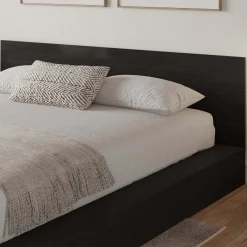 Très grand lit plateforme avec tête de lit - Nexera