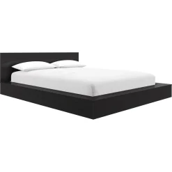 Très grand lit plateforme avec tête de lit - Nexera