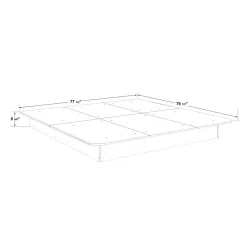 Très grand lit plateforme (78