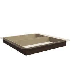 Très grand lit plateforme (78'')