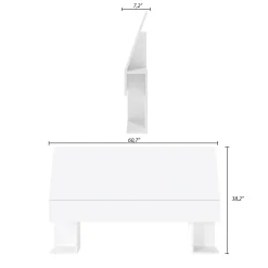 Tête de grand lit 60po - Nexera