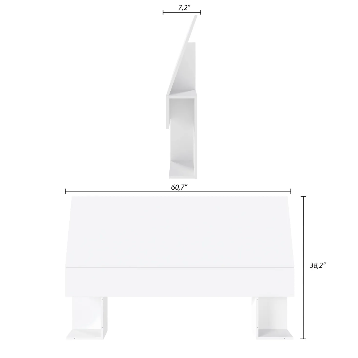 Tête de grand lit 60po - Nexera