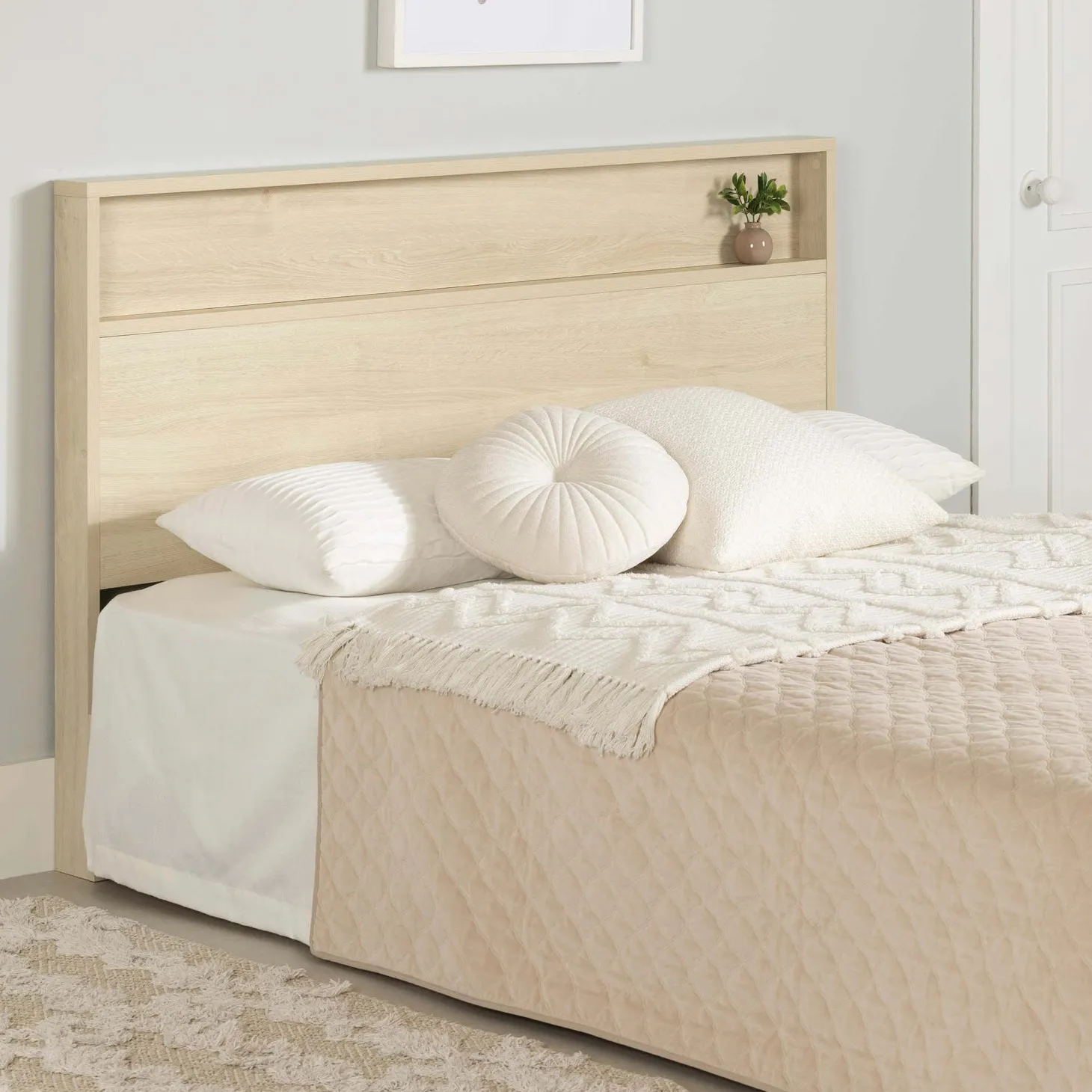 Tête de lit avec tablette (54"/60") - South Shore