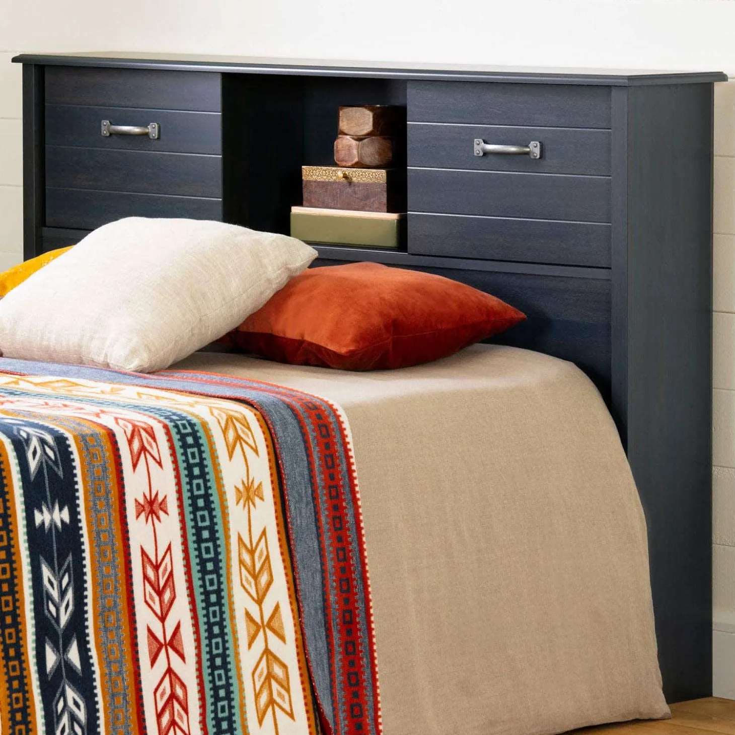 Tête de lit biblio double 54'' - South Shore