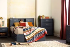 Tête de lit biblio double 54'' - South Shore