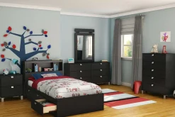 Tête de lit biblio simple 39" - South Shore