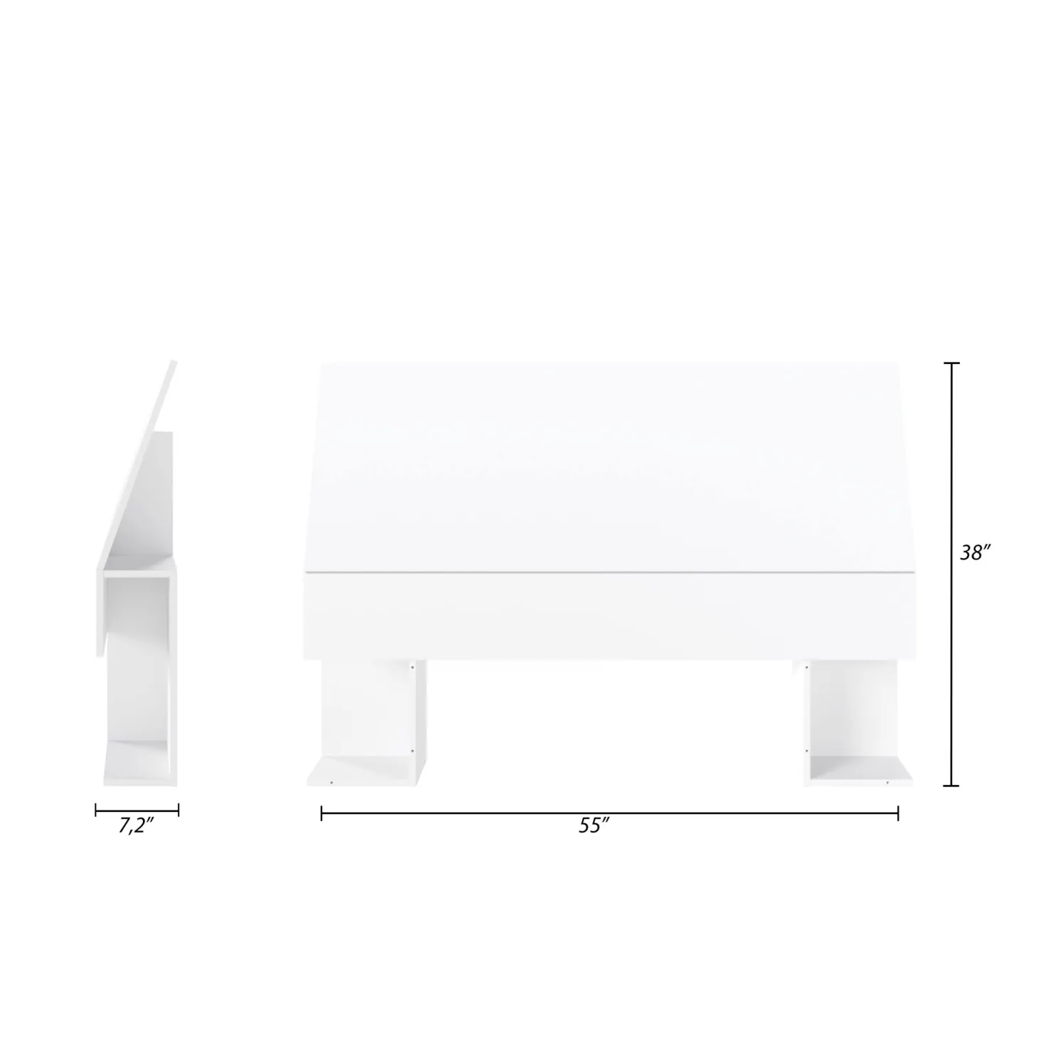 Tête de lit double 54po - Nexera