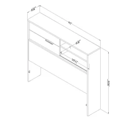 Tête de lit simple 39'' - South Shore