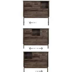 Tête lit bibliothèque simple 39'' - South Shore